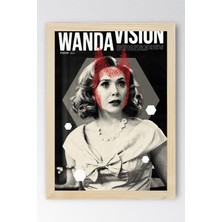 Wandavision Çerçeveli Tablo - Marvel Dizi Posteri Tablo
