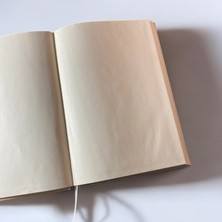 Woodsuppco Defter & Planlayıcı - Çizgisiz - Kanvas Kapak - 80 Yaprak