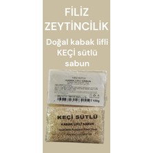 Filiz Zeytincilik Doğal Kabak Lifli Keçi Sütlü Sabun