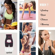 Sh Mağazacılık 3'ü 1 Arada Bel Eğitici & Uyluk Şekillendirici ve Kalça Kaldırıcı - Vücut Fitness Kemeri