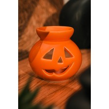 Love Bundles Bal Kabağı Modeli | Seramik El Yapımı Buhurdanlık | Mumluk | Hallowen (1 Adet Tealight Mum Ile)
