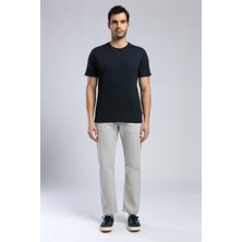 Lee Cooper Conroy Erkek %100 Pamuk O Yaka T-Shirt Lacivert