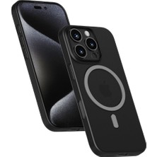 Momax Lite Caseform Magnetic Case iPhone 16 Pro Max Transparent Black