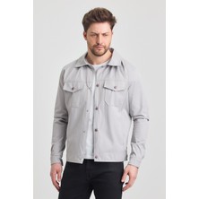 Sivaist Bej Erkek Pamuk Polyester Karışımlı Iç Cepli Su ve Rüzgar Geçirmez Mevsimlik&yazlık Mont
