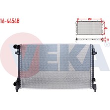 VEKA-16-4454B - Su Radyatoru Brazıng Volkswagen Golf Vıı (5g1,be1) 1.6i 16V A-T/m-T Ac+/- 2014-