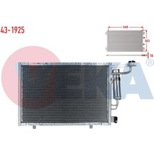 VEKA-43-1925 - Klıma Radyatoru Ford Transıt Courıer 1.5 Tdcı 2014-