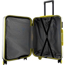 Kabin Boy Valiz 4x2 Teker Mavi 1164