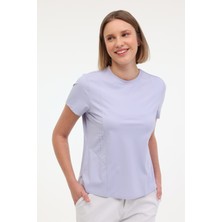 Lumberjack Wl Wındy 11BKK92 5fx Lila Kadın Kısa Kol T-Shirt