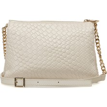 Nine West BRENCROSS 5FX Bej Kadın Çapraz Çanta