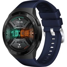 Novstrap Huawei Watch Gt 2e ile Uyumlu Kordon Tam Uyumlu Geçmeli Pimli Silikon Kordon Kayış