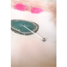 Bylin Bioplast Şeffaf Köprü / Endüstriel Piercing-Bar Uzunluğu :  38 mm / Bar Kalınlığı: 1,6 mm- 1 Adet