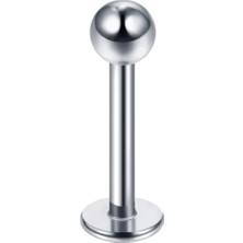 %100 Cerrahi Çelik Labret Pıercıng - Istediğiniz Boy 1 Adet Fiyatıdır.
