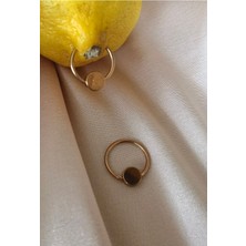 Cerrahi Çelik Bir Çift Memeucu/nipple Piercing- Kalınlık 1,2 mm ( 2 Adet)