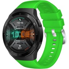 Novstrap Huawei Watch Gt 2e ile Uyumlu Kordon Tam Uyumlu Geçmeli Pimli Silikon Kordon Kayış