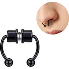 Bylin Cerrahi Çelik Mıknatıslı Fake / Sahte Septum Piercing - 1 Adet