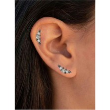 %100 316 L Cerrahi Çelik Helix Piercing - Bar Uzunluğu 6 Mm- 1 Adet