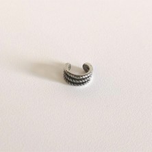 Unisex Silver Sıkıştırma Piercing