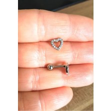 316 L Cerrahi Çelik Barlı Piercing-Bar Uzunluğu 6mm - 1ADET