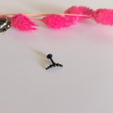 Cerrahi Çelik Yedi Top Piercing - 1 Adet