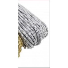 Ipek Hobi Gümüş 50 Metre Simli Kordon (6 Mm)