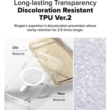 Apple iPhone 16E Kılıf Magsafe Wireless Kablosuz Şarj Destekli Sert Silikon Şeffaf Kapak Manyetik