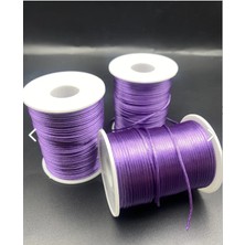 Ipek Hobi Lila  Kalın Filoş Ip 3 mm 1 Top