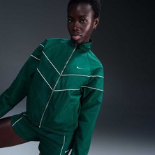Nike FV6304 468 Sportswear Essentials Windrunner Yeşil Kadın Spor Ceket