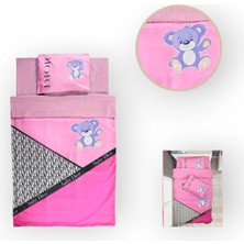 Baby Marka Doory Desen Nevresim Set Unisex 0-6 Ay