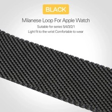 MMP Shop Watch Seri 10 42MM Uyumlu Paslanmaz Hasır Örgü Metal Mıknatıs Kordon