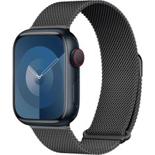 MMP Shop Watch Seri 10 42MM Uyumlu Paslanmaz Hasır Örgü Metal Mıknatıs Kordon