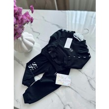 Woops Baby Marka Bossa Desen Bisiklet Yaka Ikili Takım  1-5 Yaş