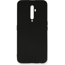 Bilişim Akademi  Oppo Reno 2z Kılıf Silikon Kılıf Yumuşak Kılıf Içi Kadife Lansman - Siyah