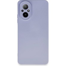 Bilişim Akademi  Realme 12 Lite Kılıf Silikon Kılıf Yumuşak Kılıf Içi Kadife Lansman - Lila