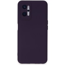 Bilişim Akademi  Realme 9i 4g Kılıf Silikon Kılıf Yumuşak Kılıf Içi Kadife Lansman - Mor