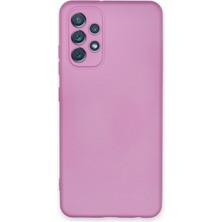 Bilişim Akademi  Samsung Galaxy A13 4g Kılıf Silikon Kılıf Yumuşak Kılıf Içi Kadife Lansman - Pembe