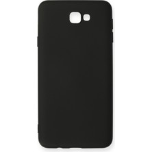 Bilişim Akademi  Samsung Galaxy J7 Prime Kılıf Silikon Kılıf Yumuşak Kılıf Içi Kadife Lansman - Siyah