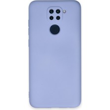 Bilişim Akademi  Xiaomi Redmi Note 9 Kılıf Silikon Kılıf Yumuşak Kılıf Içi Kadife Lansman - Lila