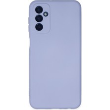 Bilişim Akademi  Samsung Galaxy M23 Kılıf Silikon Kılıf Yumuşak Kılıf Içi Kadife Lansman - Lila