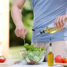 Paslanmaz Şişe Ucu, Bartender Şişe Tıpa, Kapaklı Korumalı Dökecek - Yağdanlık, Likör Ucu Dökücü - Adet Seçenekleri