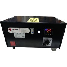 15 kva monofaze bakır sargılı mikroişlemcili voltaj regülatörü