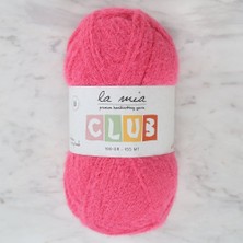 La Mia Club Koyu Pembe El Örgü Ipi - 609