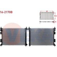 VEKA-16-2170B - Su Radyatoru Brazıng Hyundaı I20 1.0 T-Gdı M-T 2015-