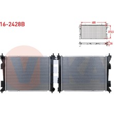 VEKA-16-2428B - Su Radyatoru Brazıng Kıa Rıo Iv (Yb, Sc) 1.4 Crdı M-T 2017