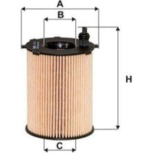 GRAT-12205 - Yag Fıltresı (Peugeot 2008 3008 5008 Partner Iı / Cıtroen C3 C4 Ds3 Ds4 1.6 Blue Hdı (12-) / Opel Crossland X, Grandland x 1.6 Dızel 17-)
