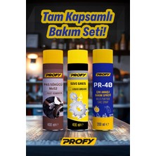 Profy Pas Sökücü + Sıvı Press Yağı + Pr 40 Genel Bakım Spreyi Seti