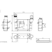 MGA-80535 - Turbo Radyatoru Intercooler Brazıng  ( Audı : A4 A6 1.9tdı 2.0tdı 04-- )