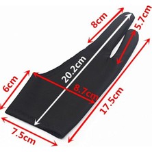 Huzur Grafikerler Için Profesyonel Grafik Tablet Çizim Eldiveni