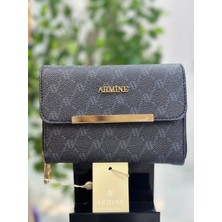 Armine 381 Kadın Çanta Siyah Noktalı
