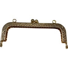 Elegantshop Metal Çanta Cüzdan Sapı Bursu 12.5 cm X12