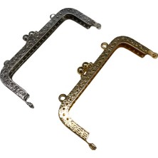 Elegantshop Metal Çanta Cüzdan Sapı Bursu 10.5 cm X13